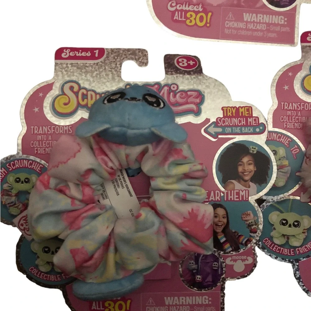 ScrunchMiez Hair Scrunchie Lot of 3